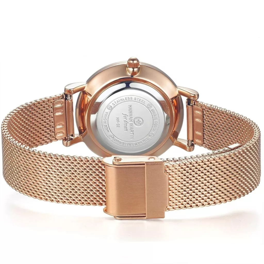 ساعت مچی عقربه‌ای کوارتز زنانه هانا مارتین مدل CH36