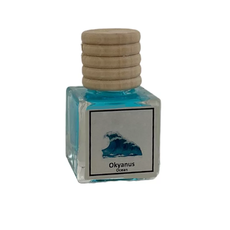 خوشبوکننده خودرو مدل کارامل کافه لته اقیانوس حجم 10 میلی لیتر مجموعه 3 عددی