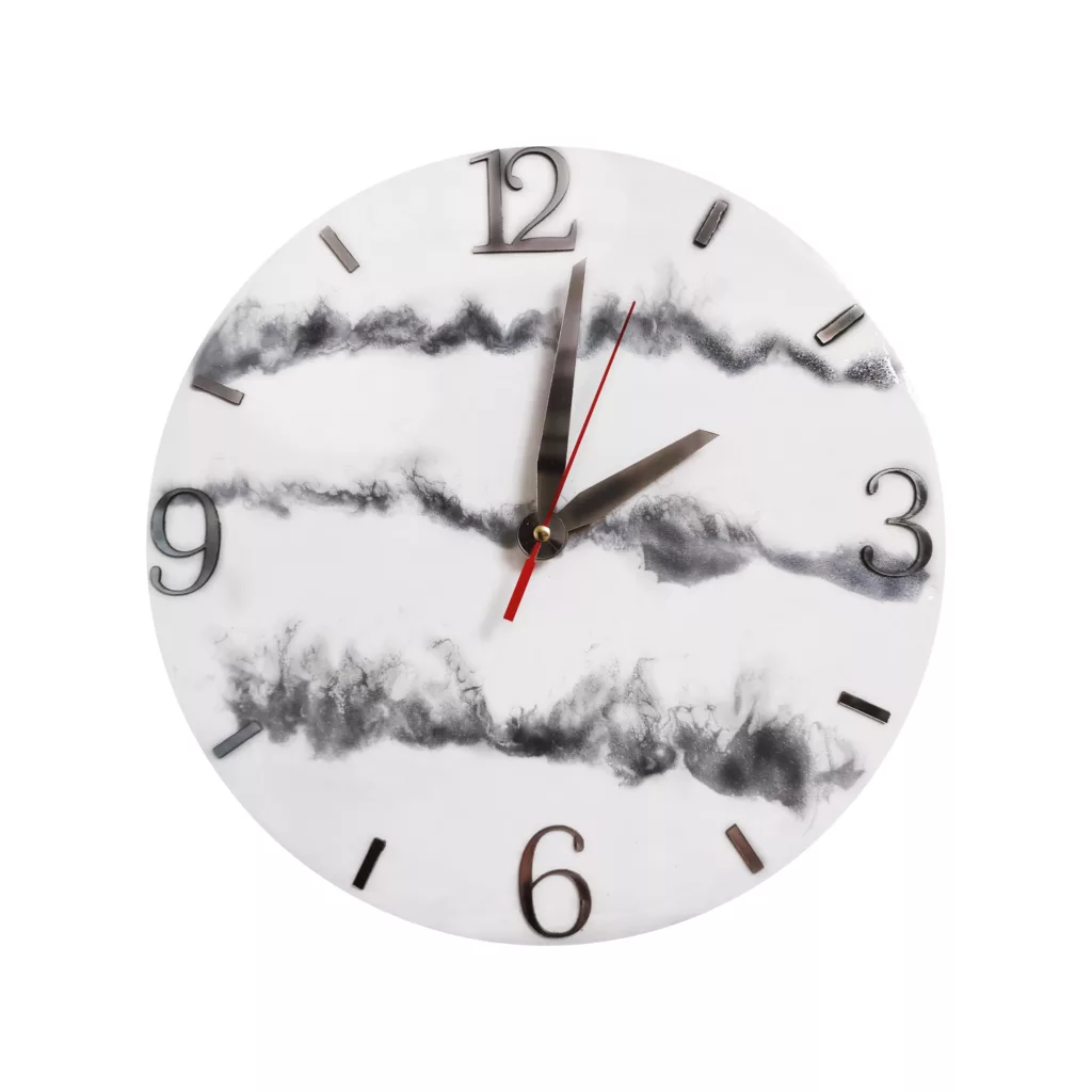 ساعت دیواری طرح سنگ