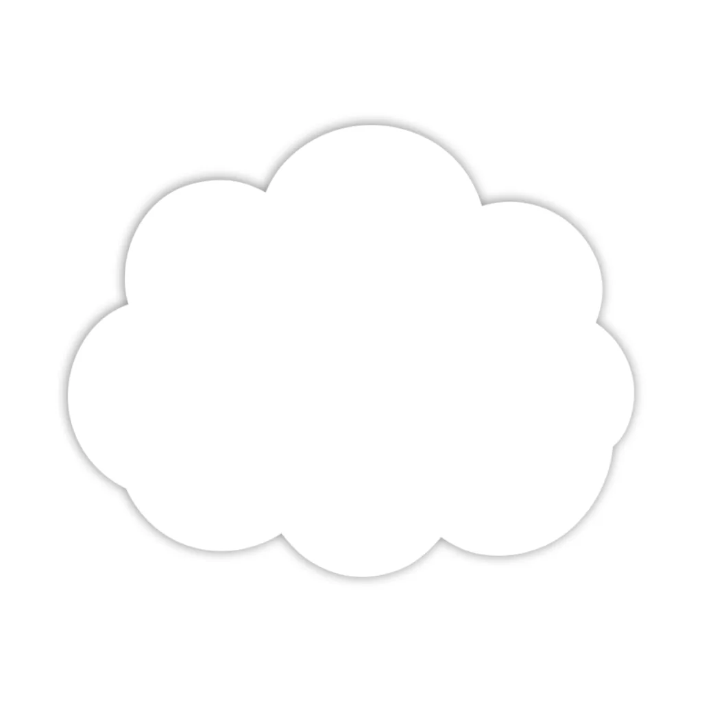 چراغ خواب اتاق کودک مدل ابر CH005