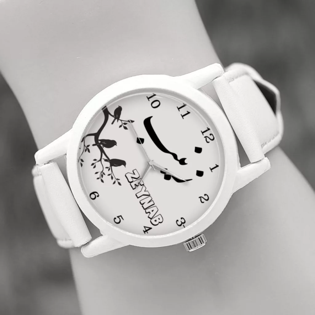 ساعت مچی عقربه ای زنانه طرح زینب کد LF3110