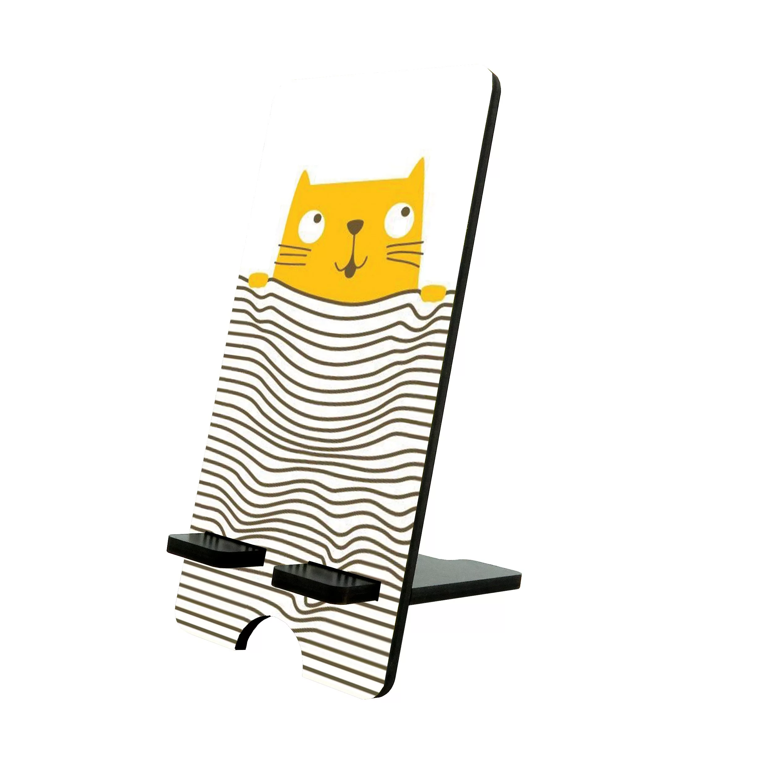 پایه نگهدارنده گوشی موبایل و تبلت طرح گربه بامزه کد 2250845