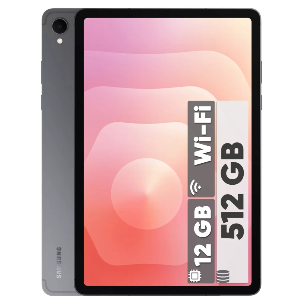 تبلت ۱۱ اینچ سامسونگ مدل Galaxy Tab S11 Wi-Fi ظرفیت 512 گیگابایت و رم 12 گیگابایت، رزولوشن دوربین ۱۳ مگاپیکسل، پشتیبانی از قلم و کیبورد