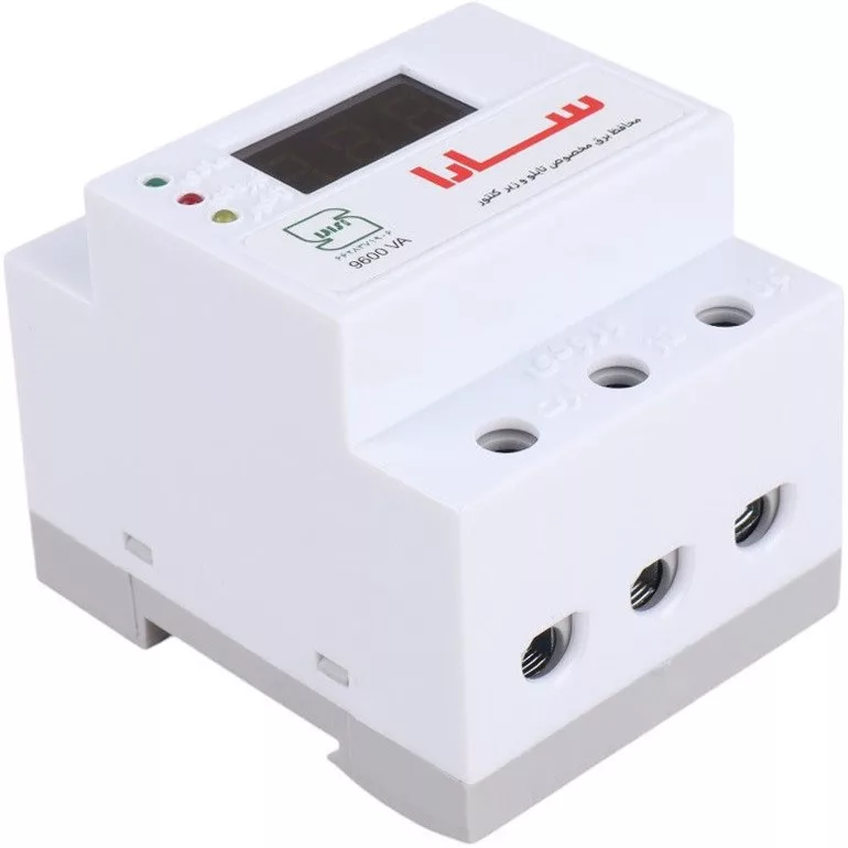 محافظ ولتاژ 40 آمپر سارا مدل زیر کنتور 9600VA
