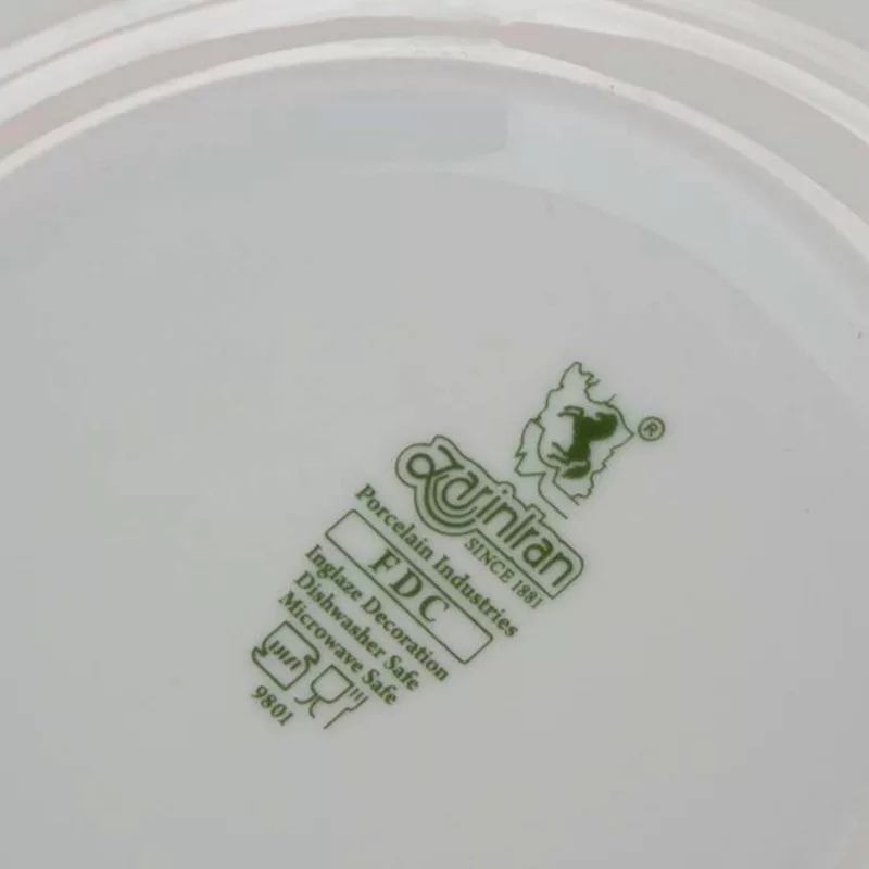 سرویس غذاخوری 102 پارچه کامل چینی زرین ایران سری ایتالیا اف مدل فلورانس درجه عالی