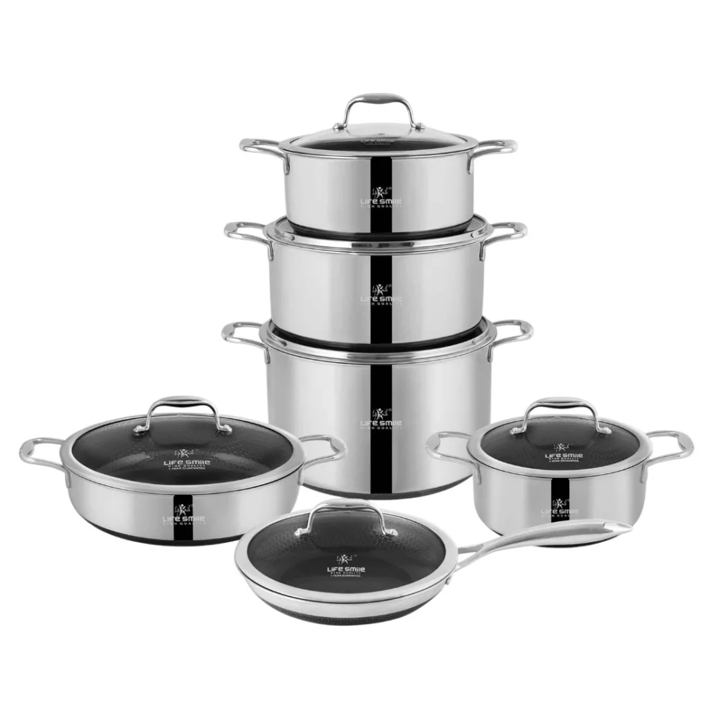 سرویس پخت و پز 12 پارچه لایف اسمایل مدل LIFEP18