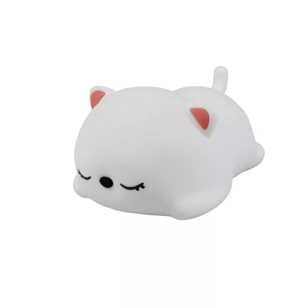 چراغ خواب کودک مدل سیلیکونی طرح گربه کد WH-A17