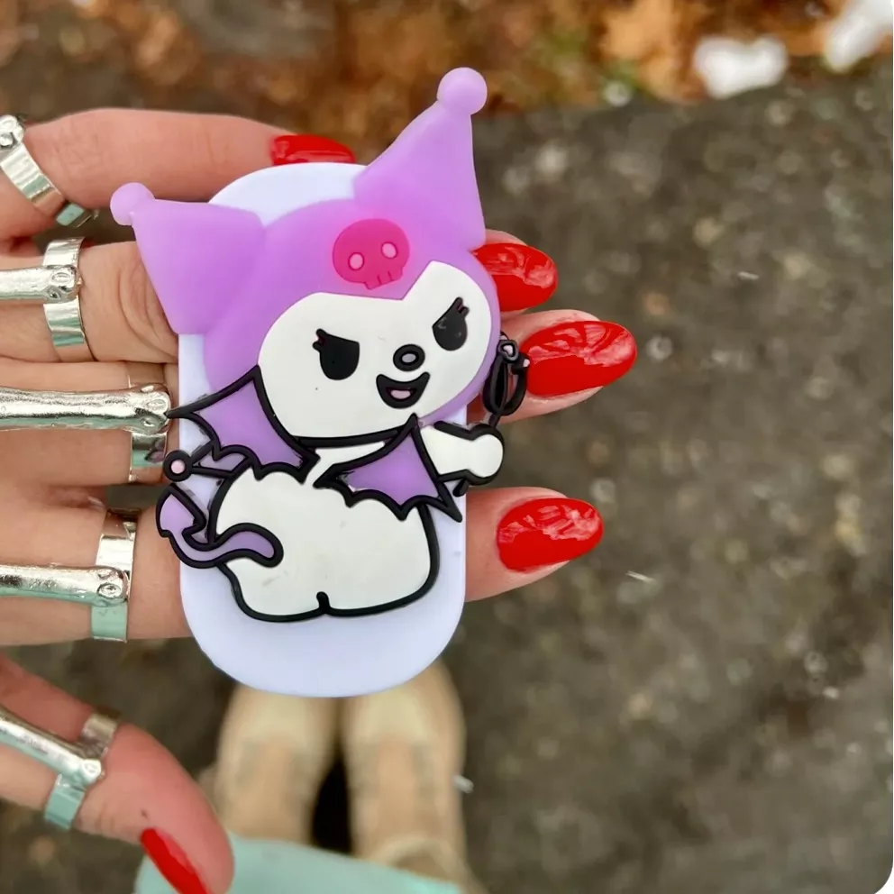 پایه نگهدارنده گوشی موبایل پاپ سوکت مدل سیلیکونی فانتزی طرح کرومی کد ۰۱