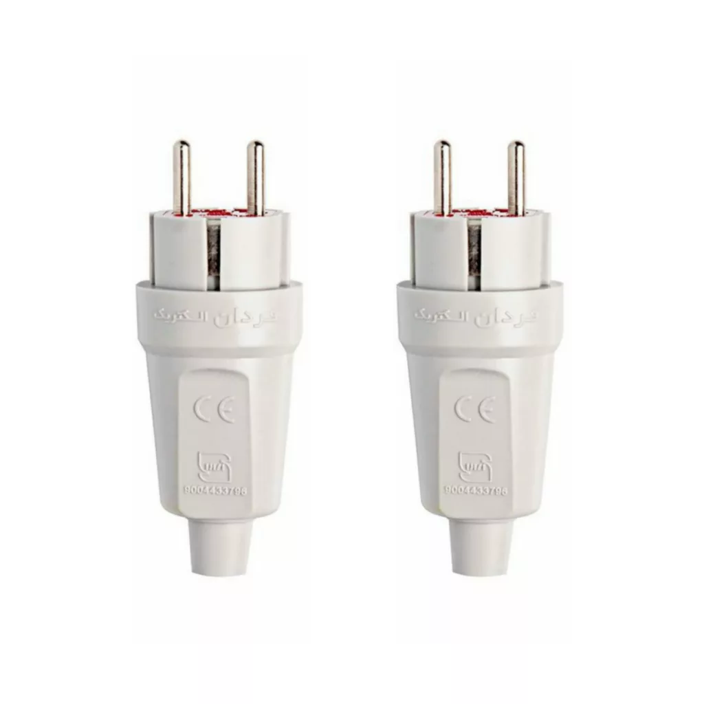 دوشاخه برق فردان الکتریک مدل FA_16 بسته 2 عددی