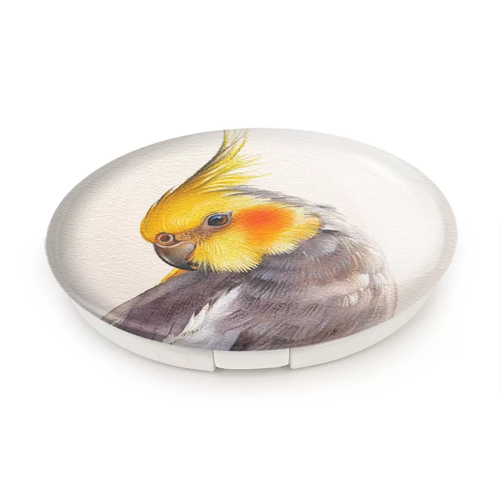 آینه جیبی خندالو طرح عروس هلندی مدل تاشو کد 29558