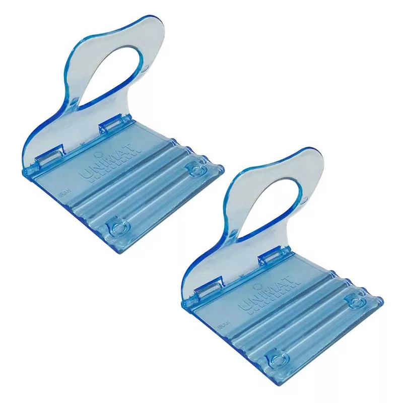 پایه نگهدارنده گوشی موبایل یونیمات مدل Transparent مجموعه دو عددی