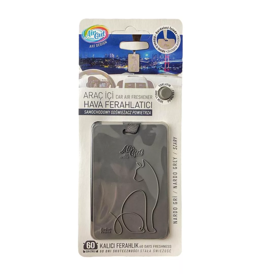 خوشبو کننده خودرو ایرگات مدل NARDO GREY