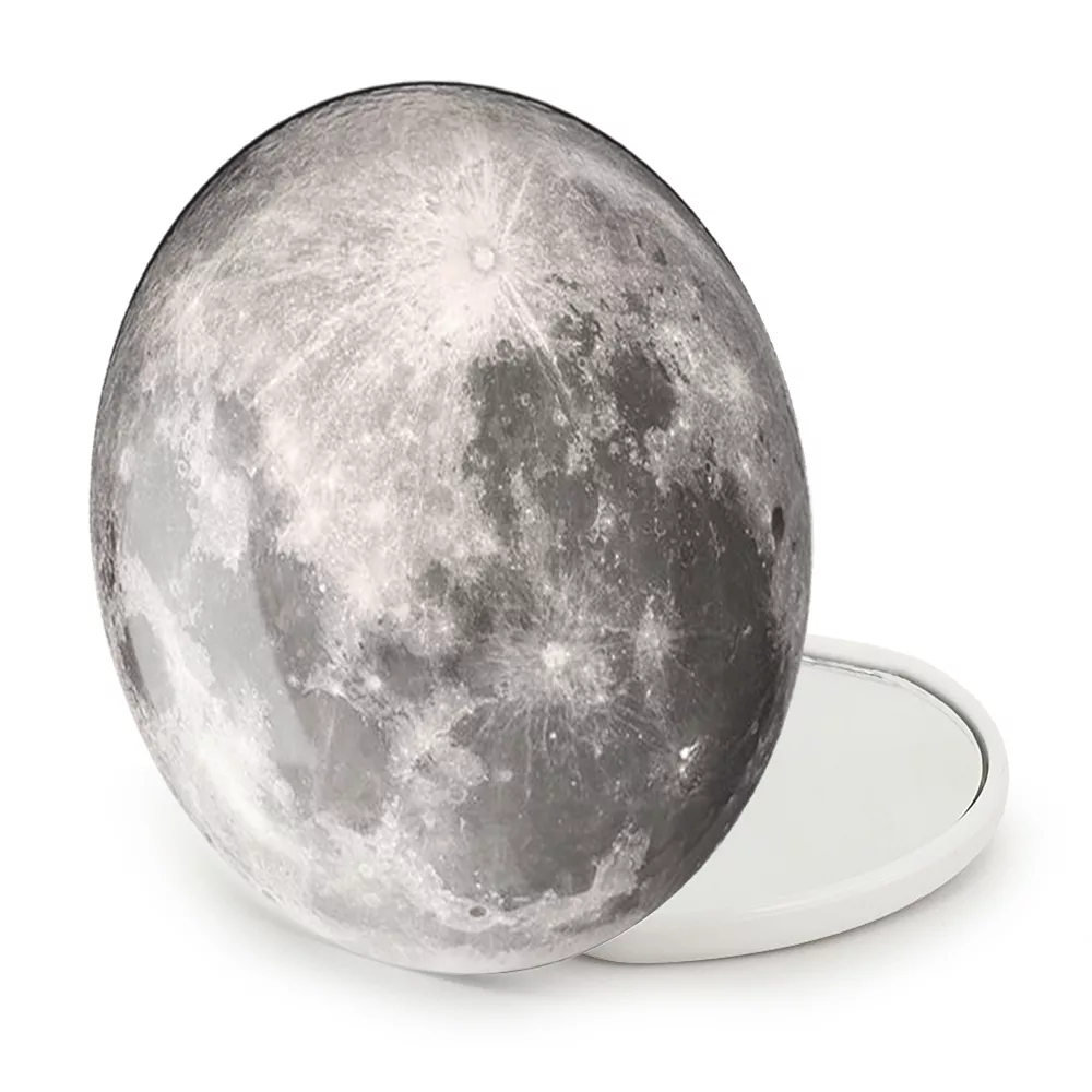 آینه جیبی خندالو طرح ماه مدل تاشو کد 29616