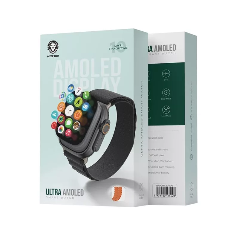 ساعت هوشمند گرین لاین  مدل MSU PORTABLE AMOLED ULTRA