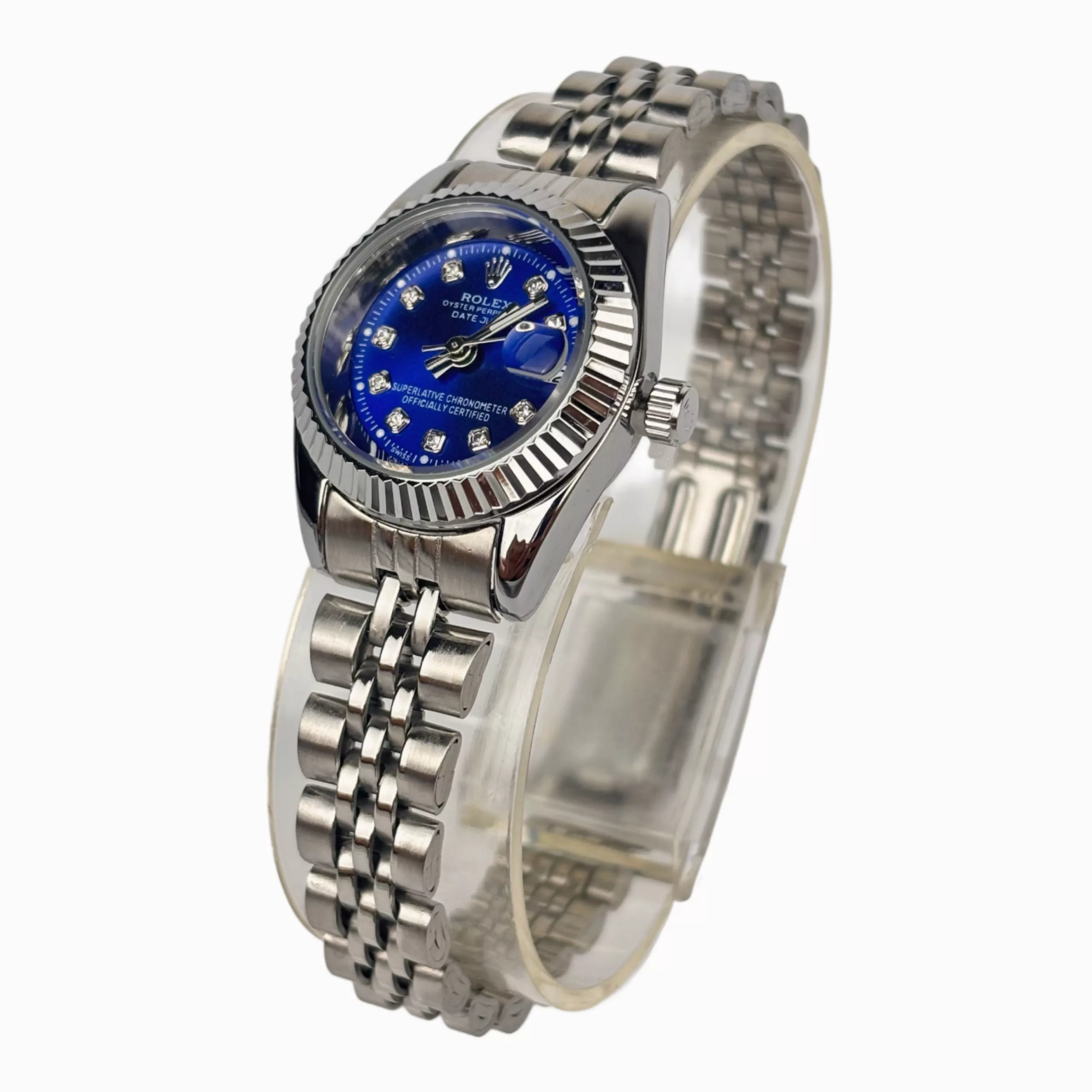 ساعت مچی عقربه‌ای کوارتز زنانه مدل دیت جاست صفحه کد ROL-01