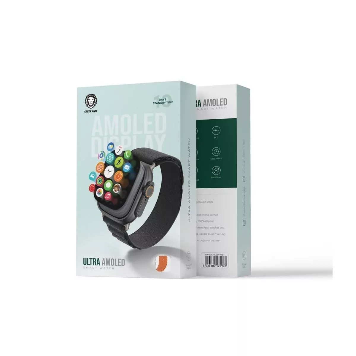 ساعت هوشمند گرین لاین مدل MON ULTIMATE INCLUDED SMART AMOLED