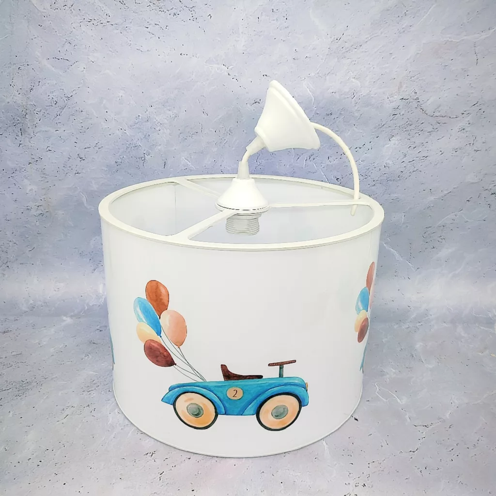 لوستر کودک مدل ماشین و بادکنک