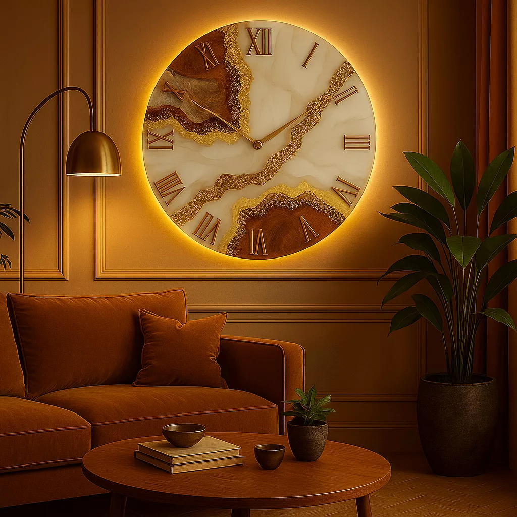 ساعت دیواری مدل لوکس پلاس ۲۲۴