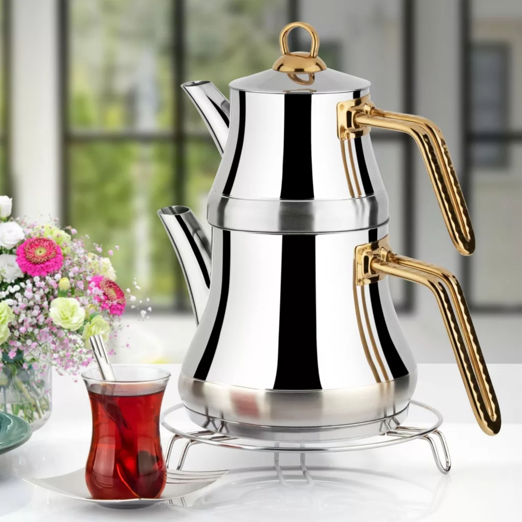 ست کتری و قوری لینس مدل Naz - aile