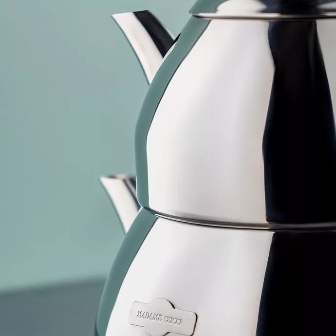 ست کتری و قوری مادام کوکو مدل Monreale Teapot set - large گنجایش کتری 2 لیتر گنجایش قوری 1 لیتر