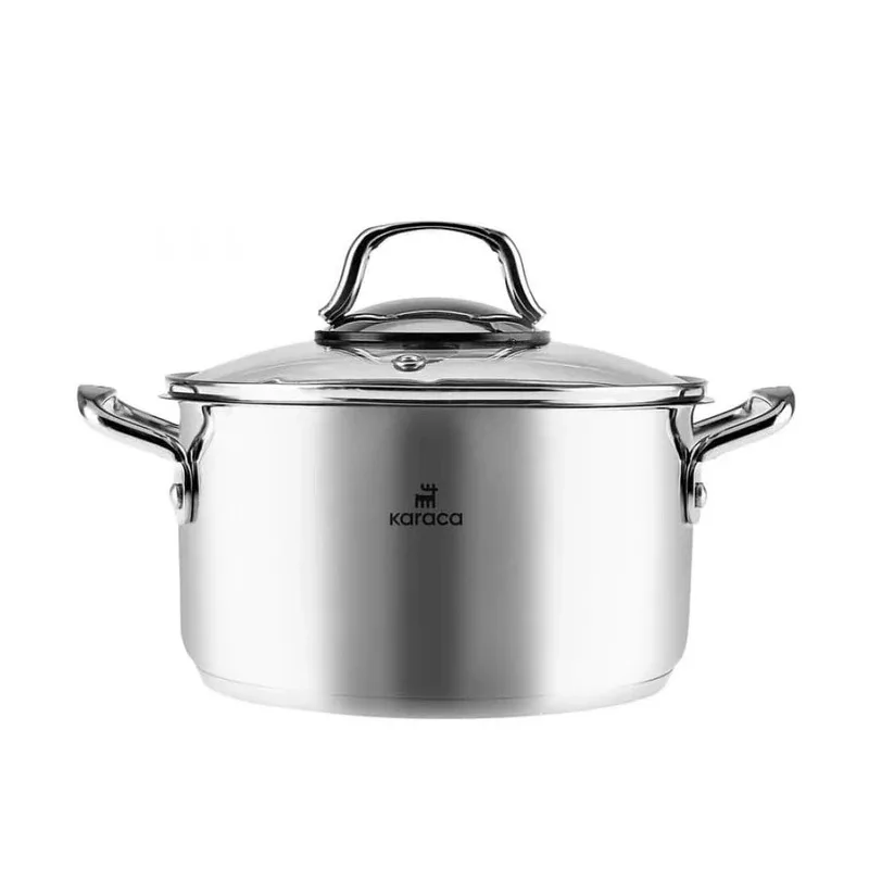 سرویس قابلمه و تابه استیل 16 پارچه کاراجا مدل Sophia همراه با ابزار آشپزی