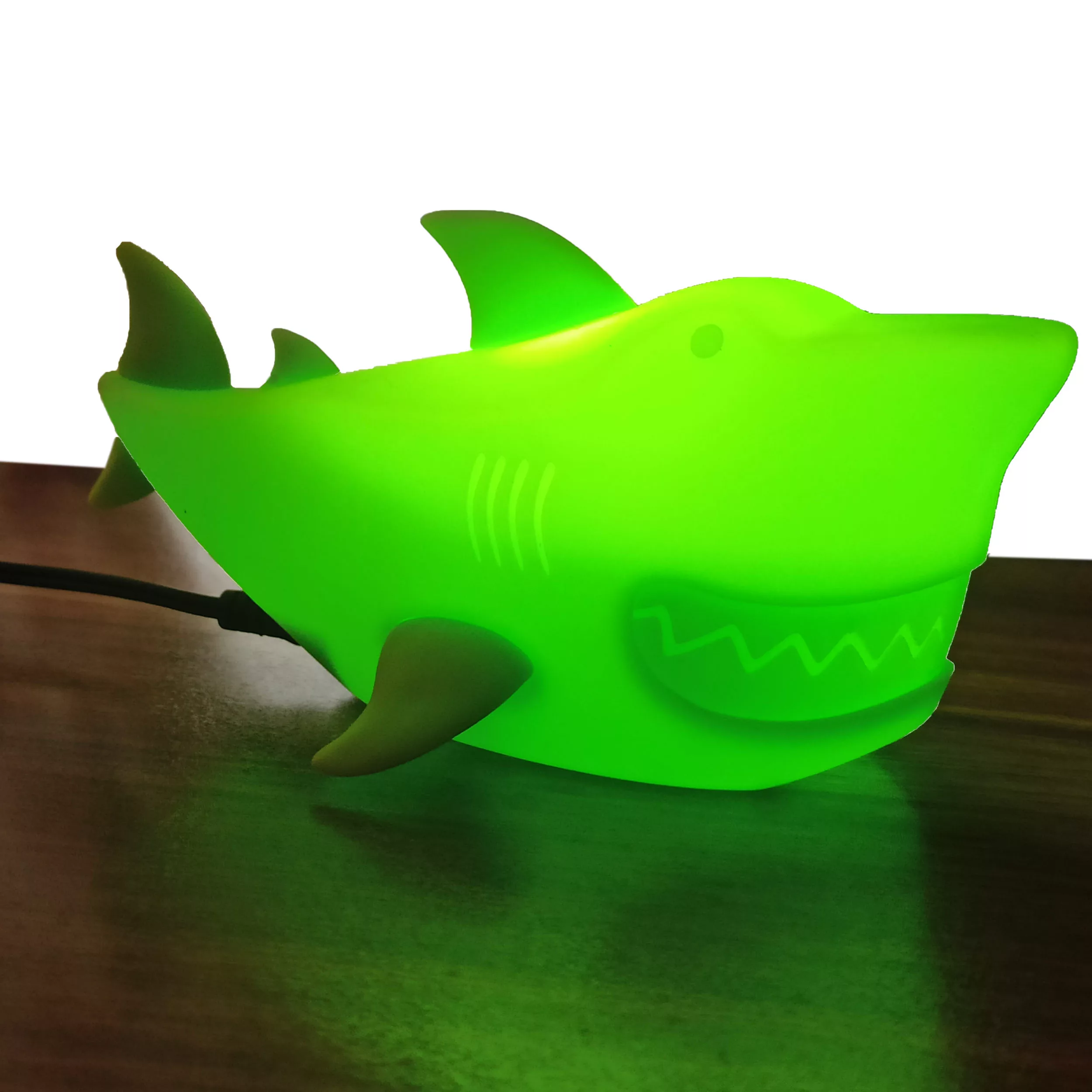 چراغ خواب اتاق کودک مدل کوسه شارکو