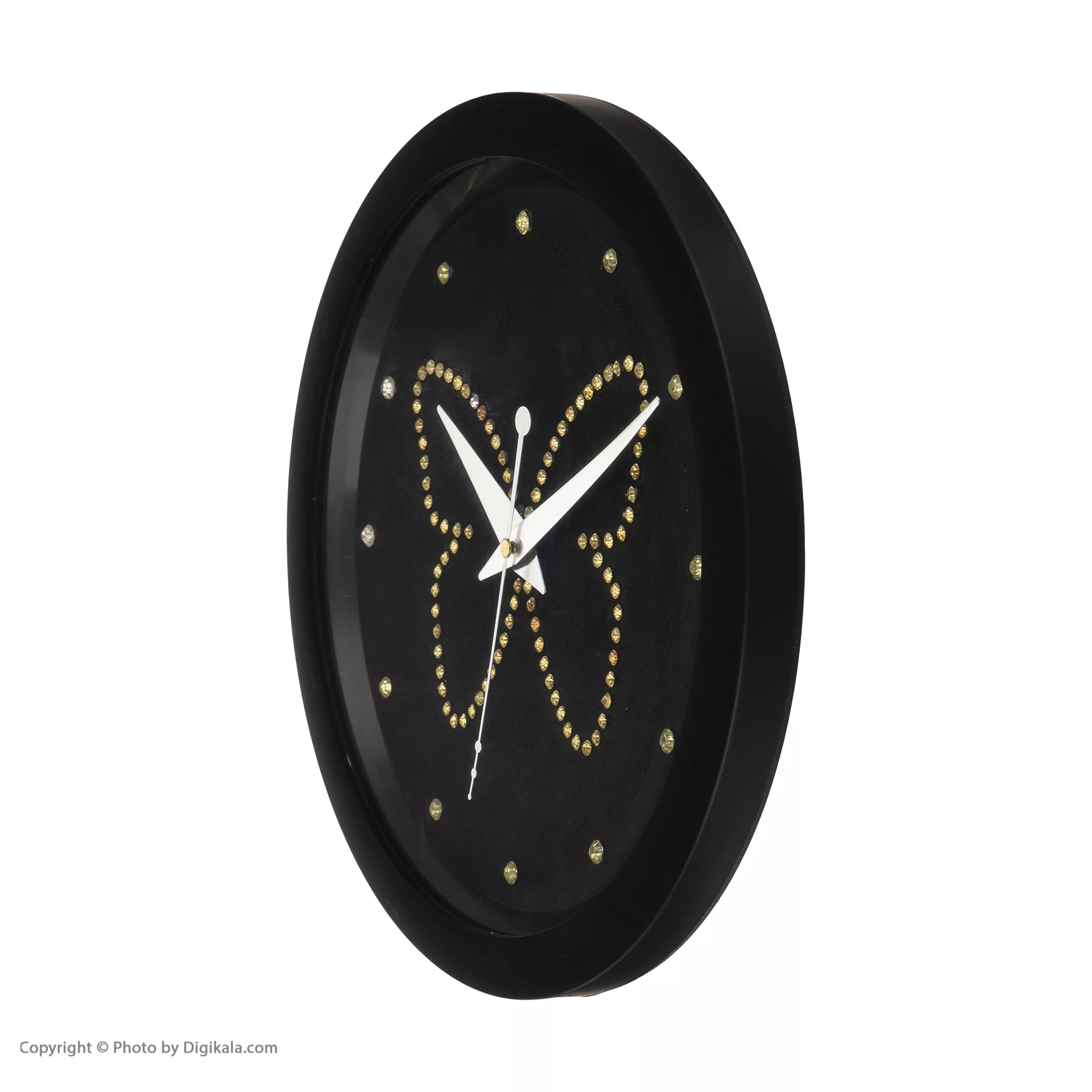 ساعت دیواری مدل پروانه کد 293