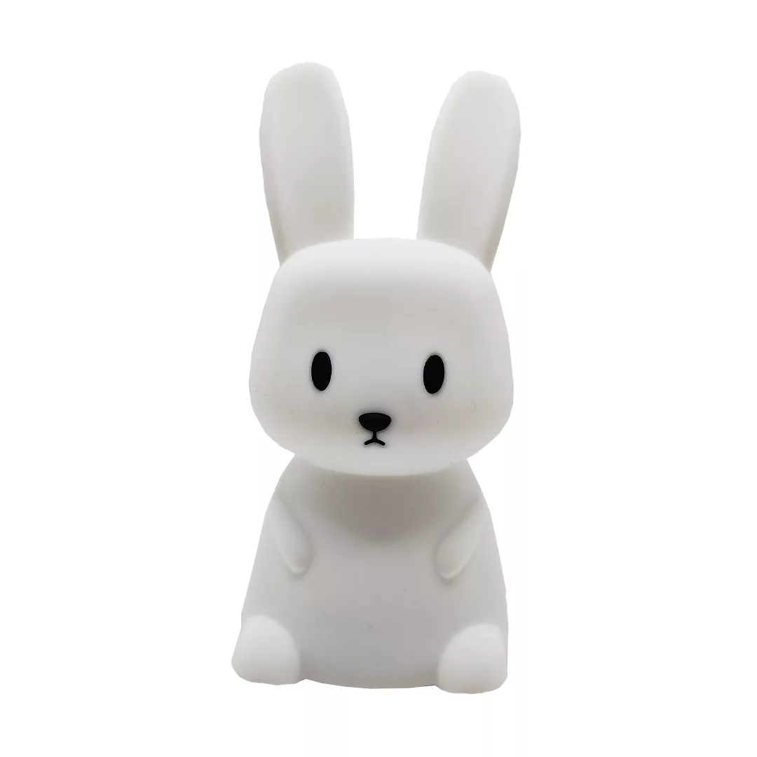 چراغ خواب اتاق کودک مدل ضربه ایی سیلیکونی طرح خرگوش چراغ خواب اتاق کودک مدل ضربه ایی سیلیکونی طرح خرگوش