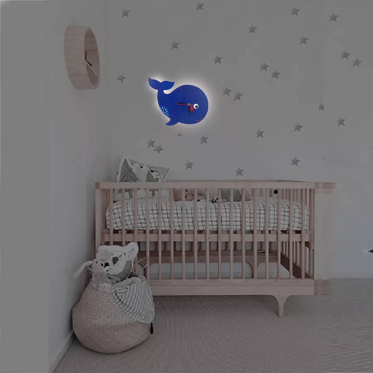 چراغ خواب اتاق کودک مدل نهنگ