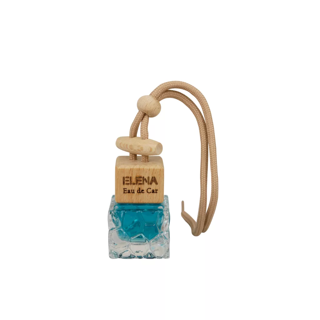 خوشبو کننده شیشه ای خودرو شمع النا مدل تابستان خنک حجم 8 میلی لیتر