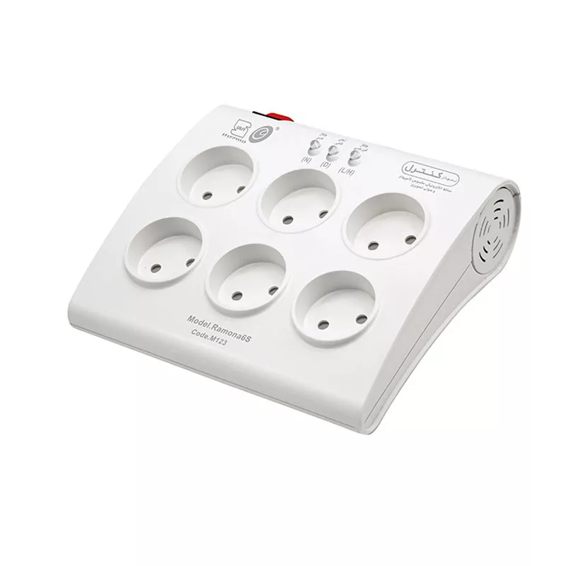 محافظ ولتاژ نمودار کنترل مدل کامپیوتر 6 خانه طرح رامونا کد M123
