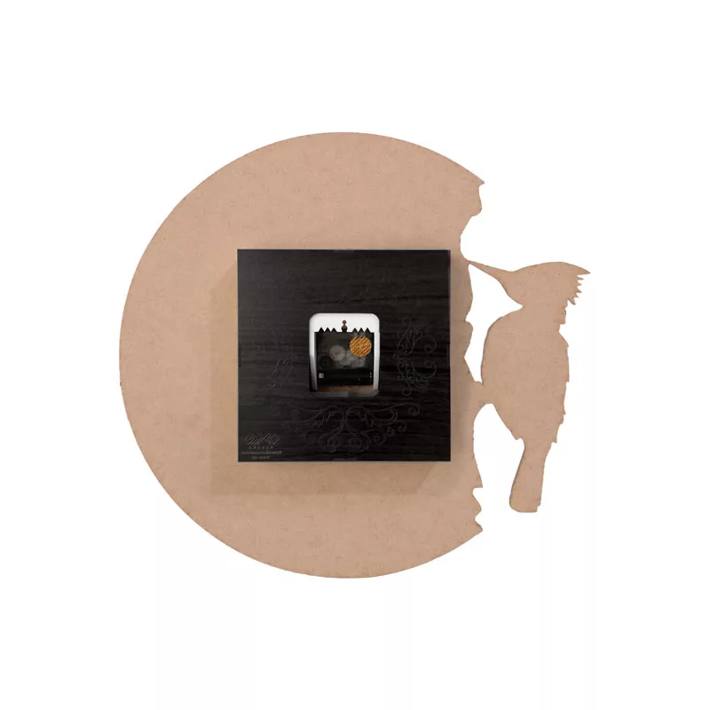 ساعت دیواری طرح دارکوب مدل MC00245