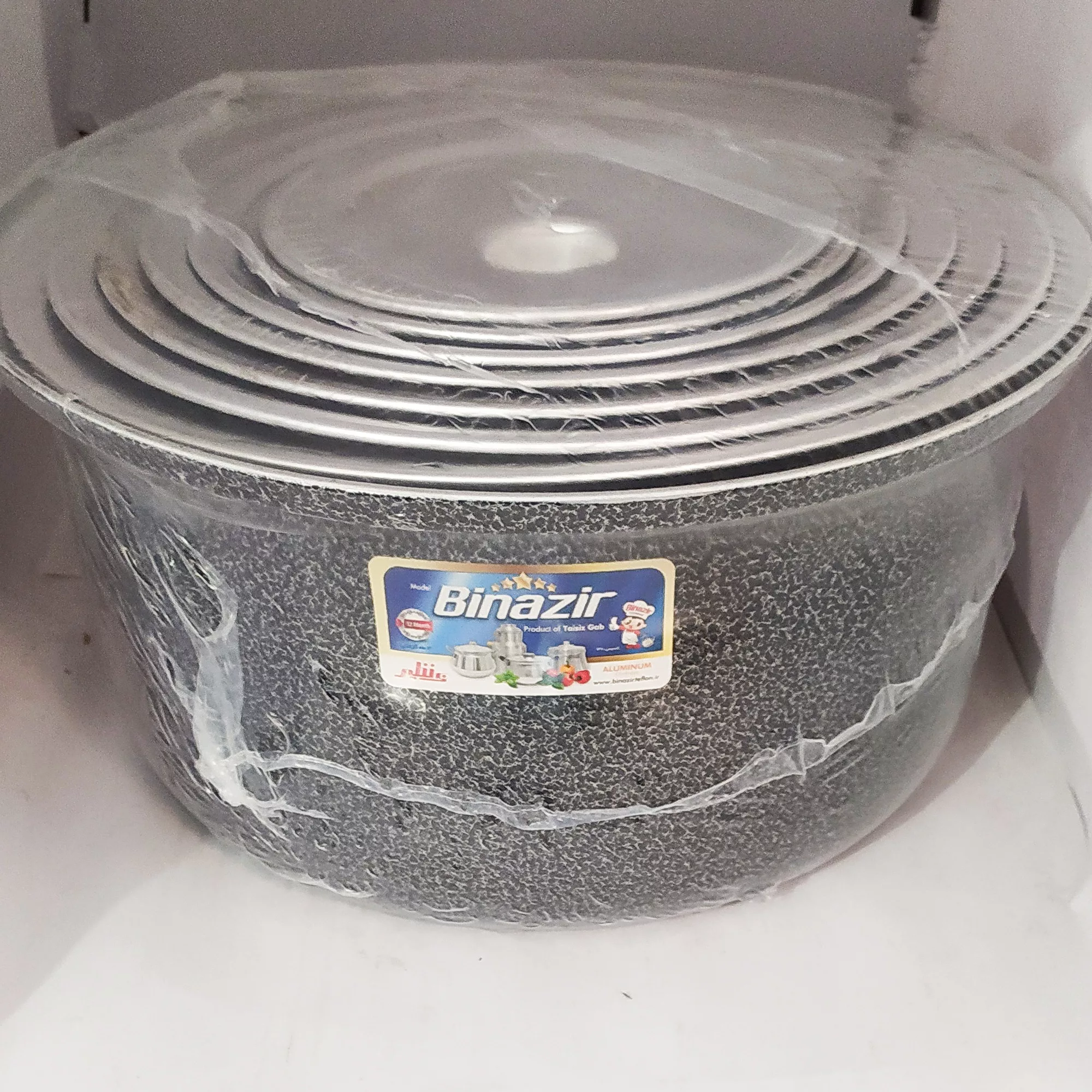 سرویس قابلمه 14 پارچه بی نظیر مدل چکشی