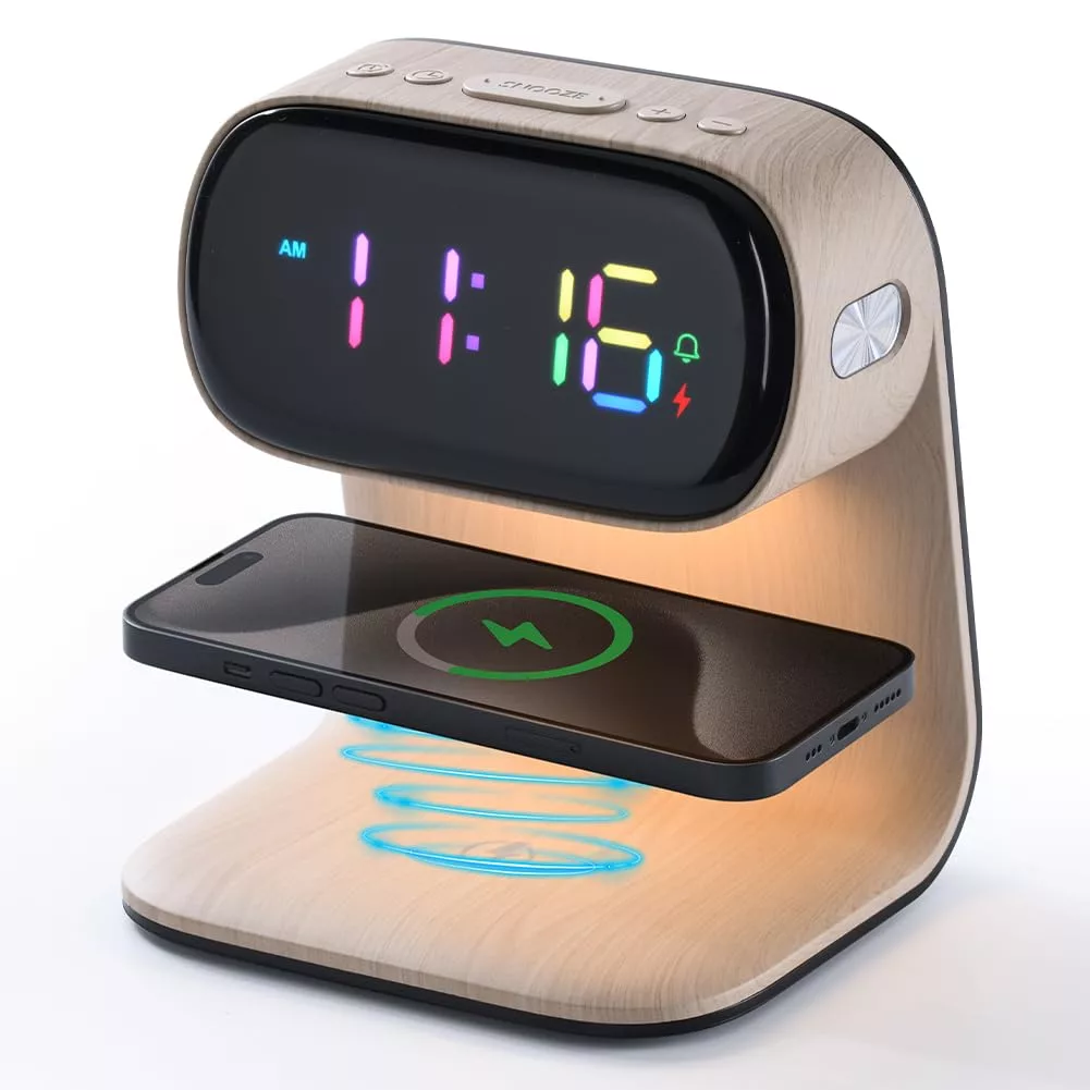 پایه نگهدارنده گوشی موبایل گرین لاین مدل BEDSIDE CLOCK