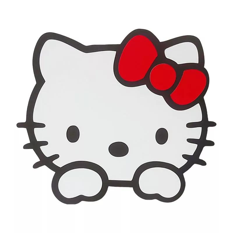 چراغ خواب دیواری اتاق کودک سان لیزر طرح هلو کیتی Hello Kitty مدل ریموت دار