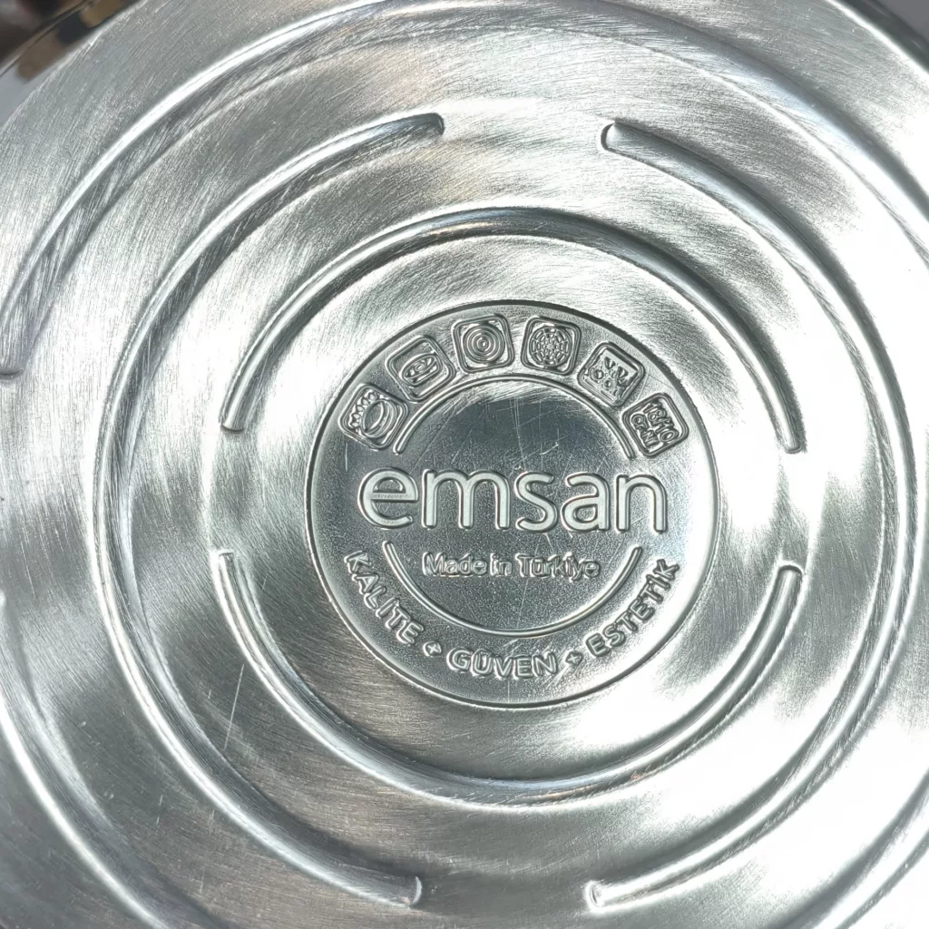 ست کتری و قوری امسان مدل Teatanyum گنجایش کتری 1.8 لیتر گنجایش قوری 1 لیتر