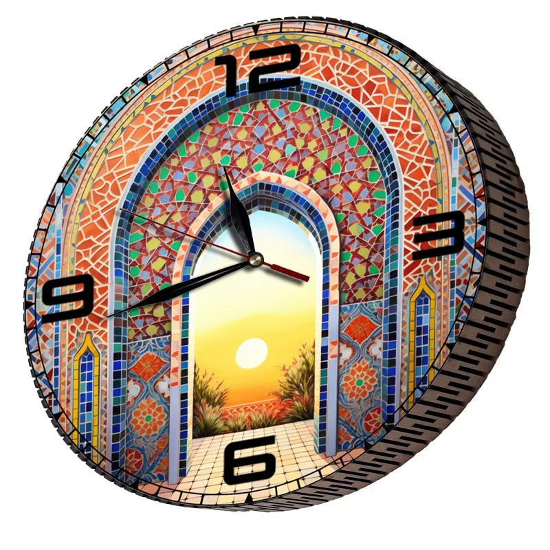 ساعت دیواری مدل نمای سنتی