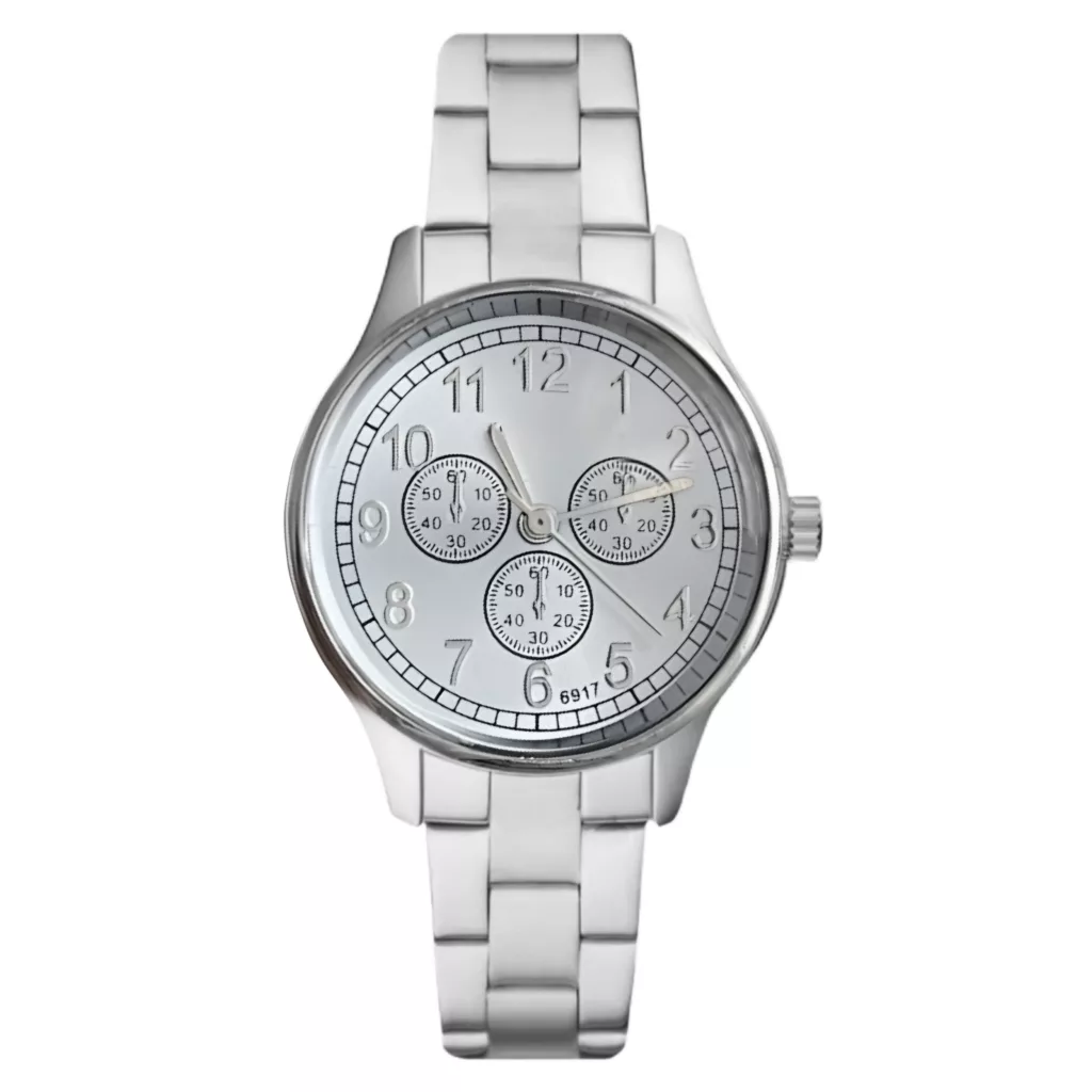 ساعت مچی عقربه‌ای کوارتز زنانه مدل کلاسیک لوکس تک موتوره بند دستبندی کد ۲