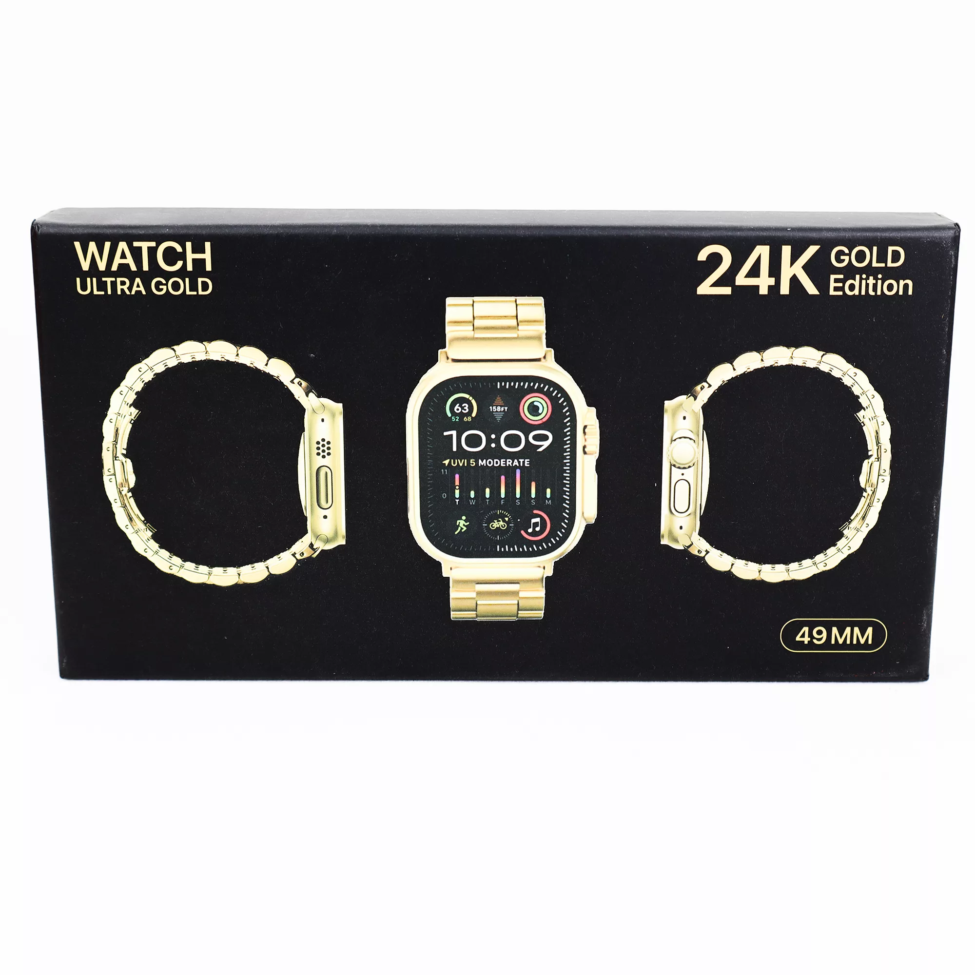 ساعت هوشمند اولترا گلد مدل 24K