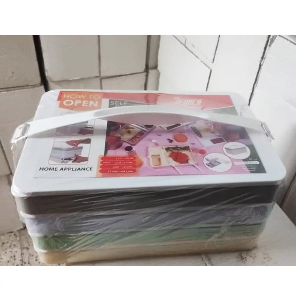 مجموعه ظروف سفری بی ام دی ! مدل پیک نیک کد 1041