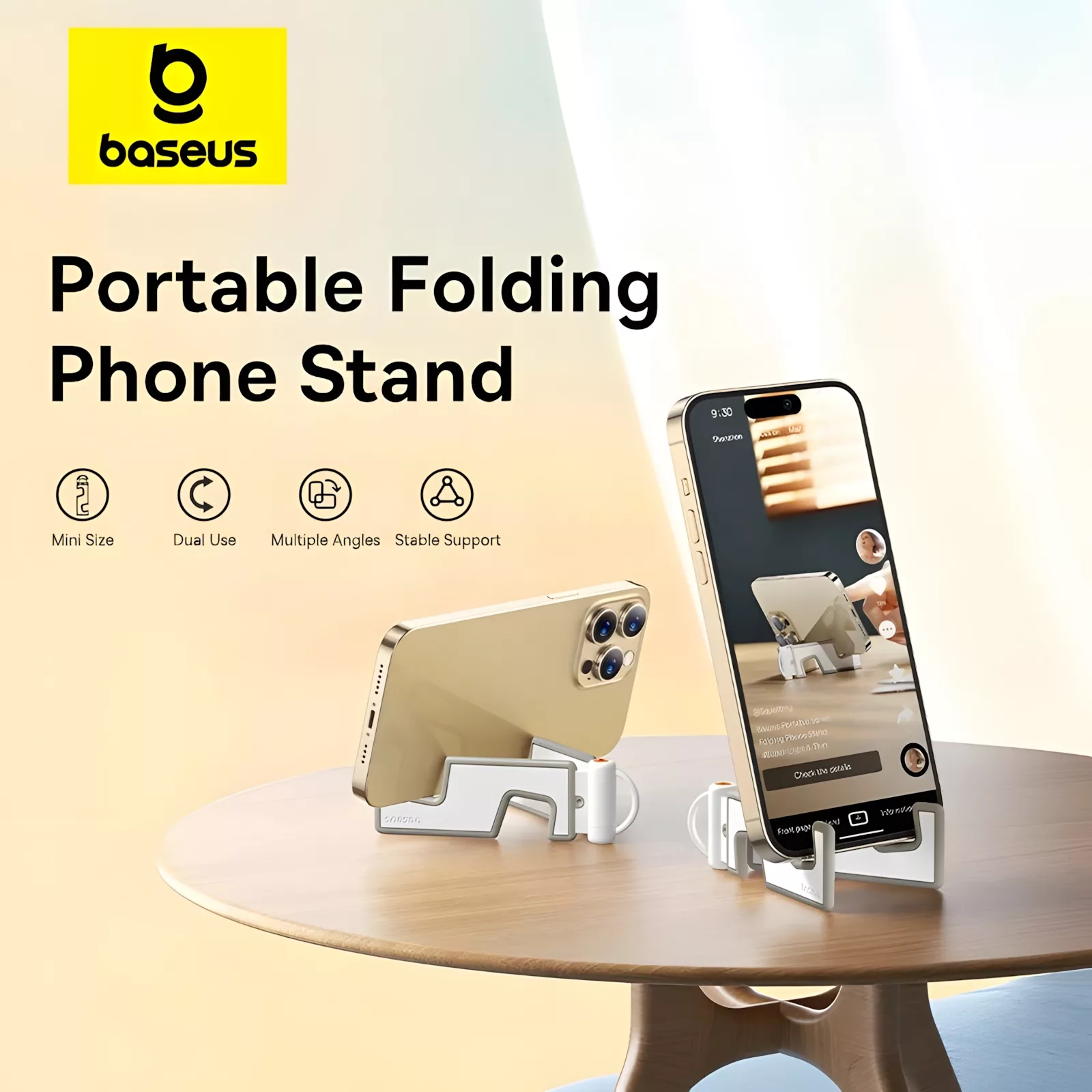 پایه نگهدارنده گوشی موبایل بیسوس مدل BS-HP013