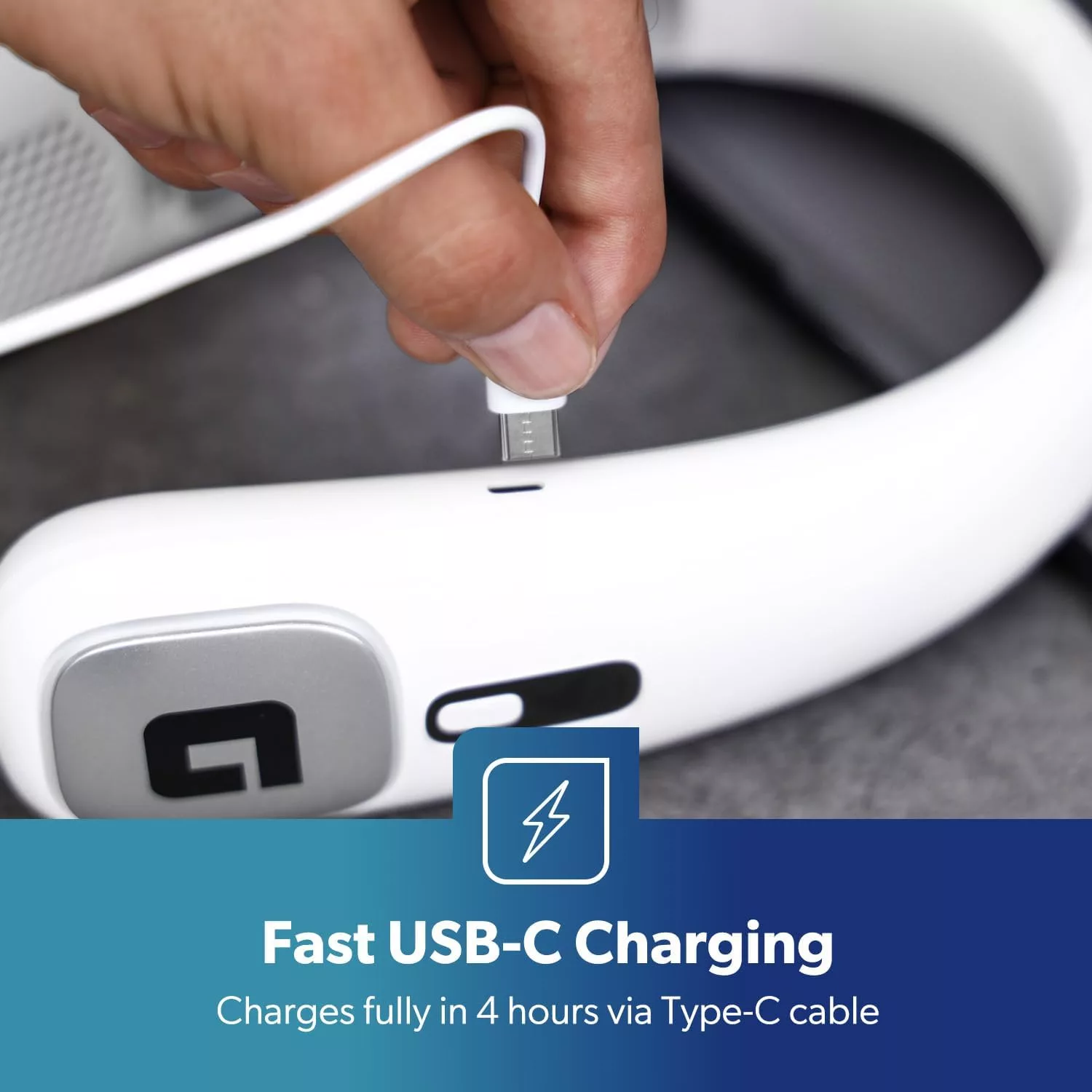 پنکه شارژی جی پاس مدل GF21227 ظرفیت 2000 میلی آمپر ساعت