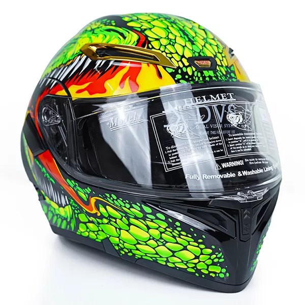 کلاه کاسکت کایک مدل فک متحرک عینکدار کد Green_Warcraft