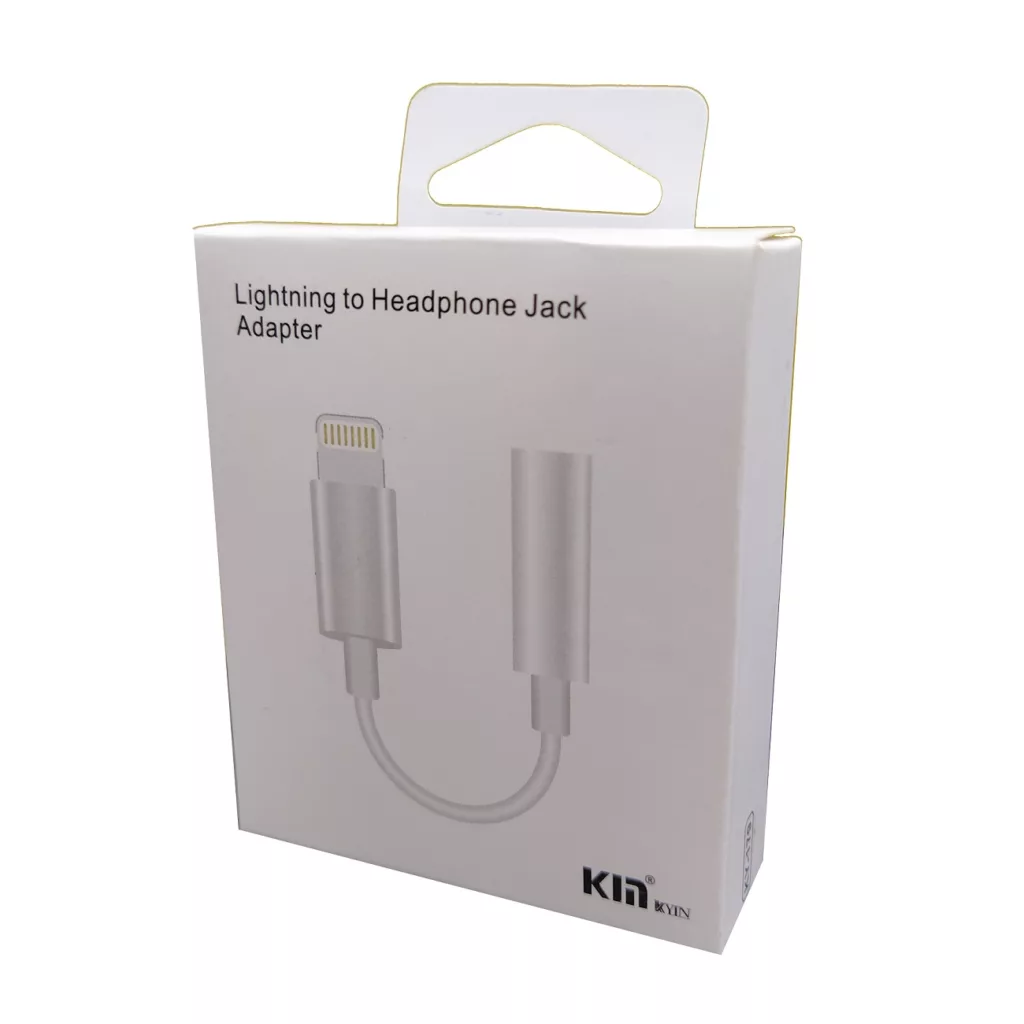 مبدل لایتنینگ به جک 3.5 میلی متری کین مدل KY-179