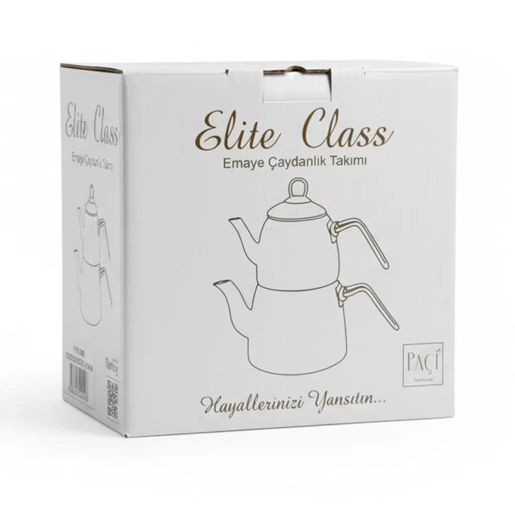 ست کتری و قوری پاچی مدل YASILO گنجایش کتری 2 لیتر و گنجایش قوری 1 لیتر