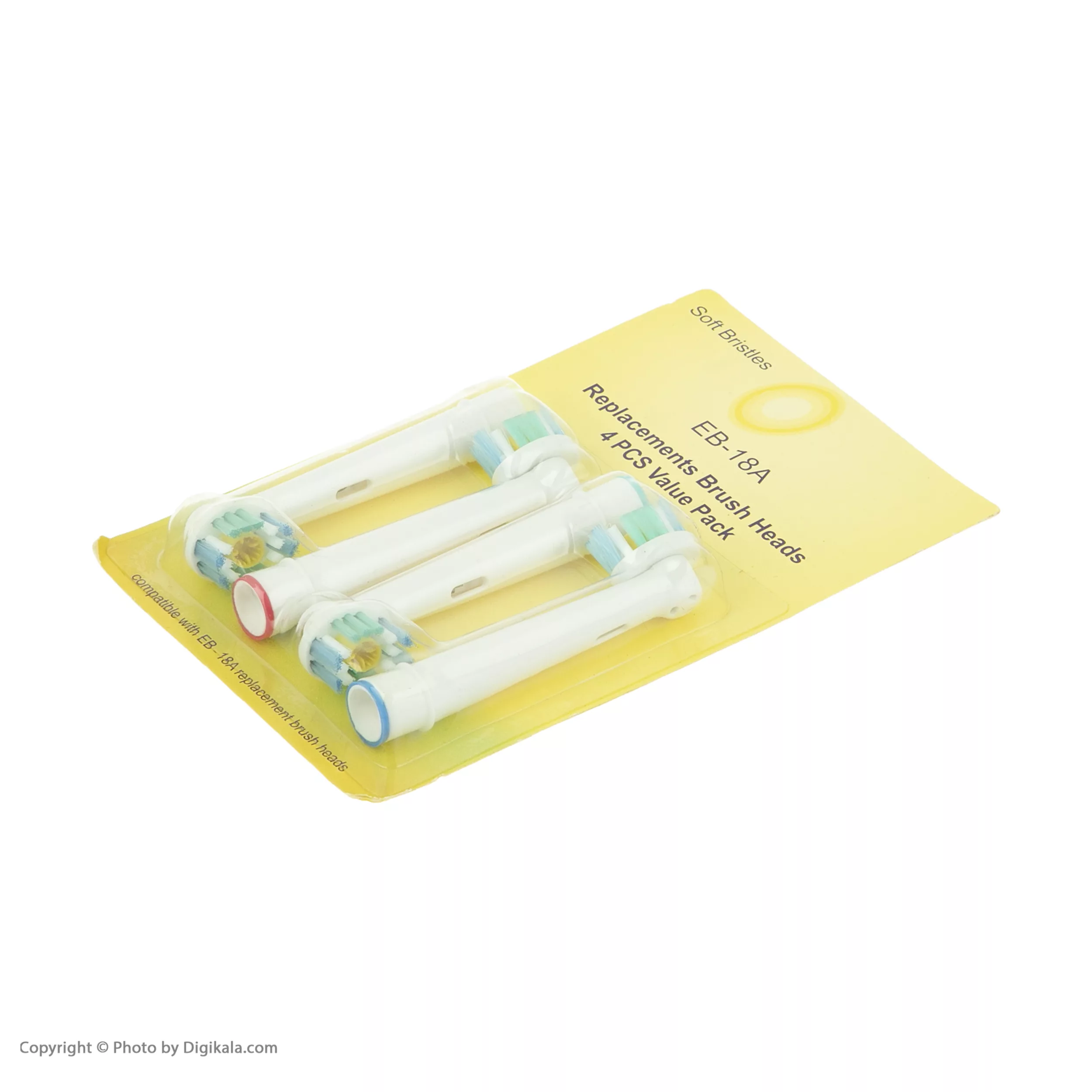 سری یدک مسواک برقی مدل EB-18A بسته 4 عددی
