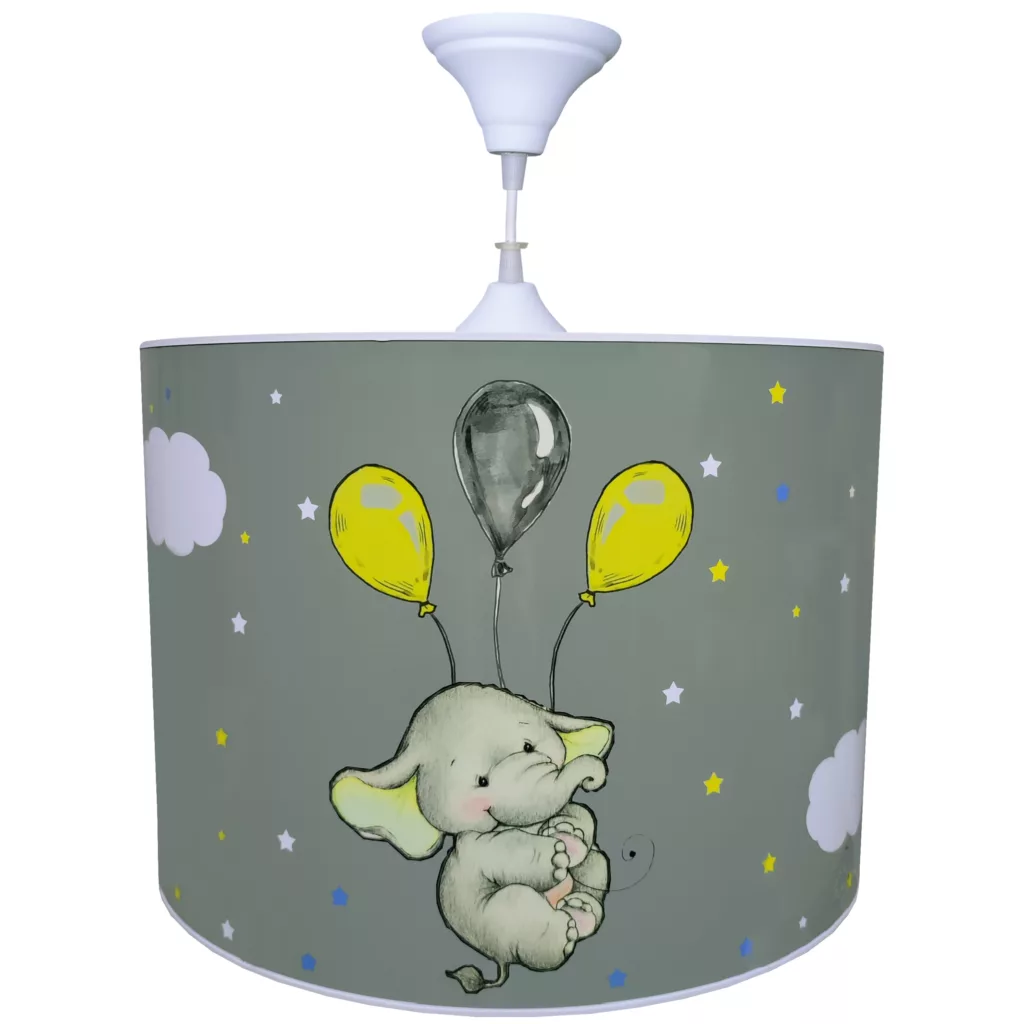 لوستر کودک مدل فیل و بادکنک