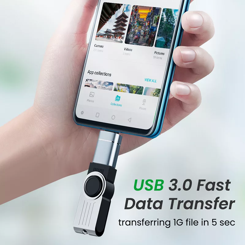 مبدل USB 3.0 به USB-C مدل OTG-AC304