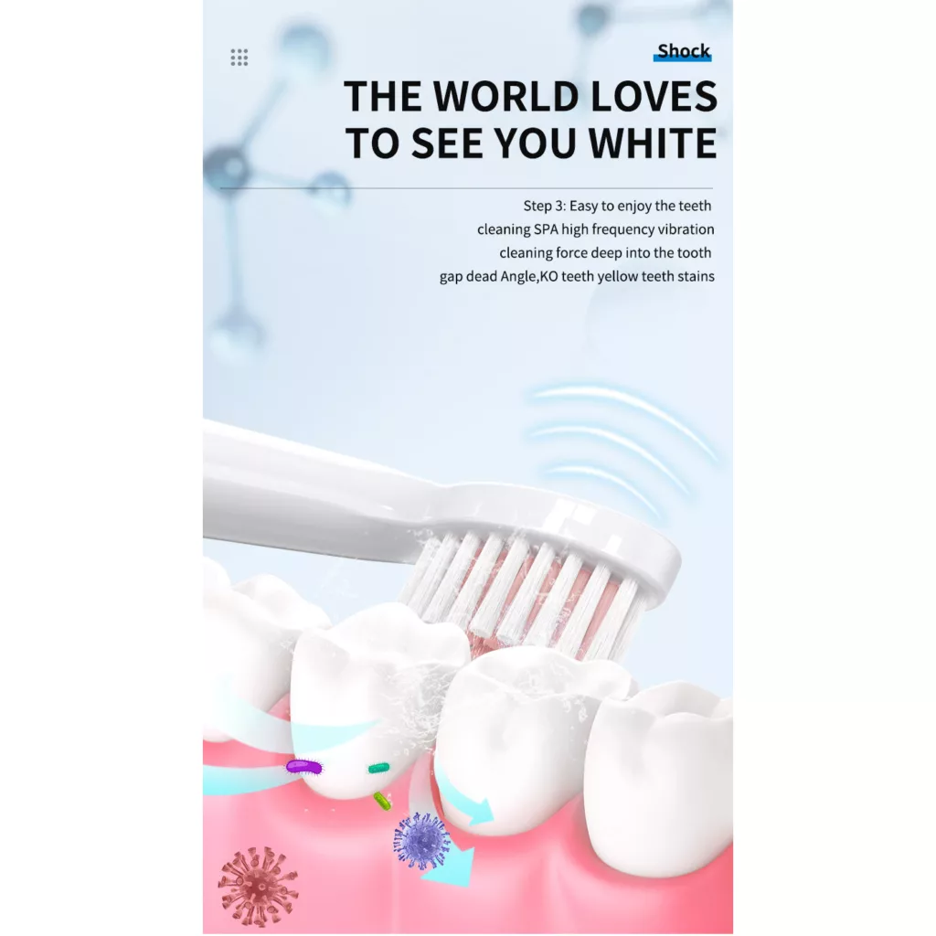 مسواک برقی مدل Q-188 به همراه سری یدک