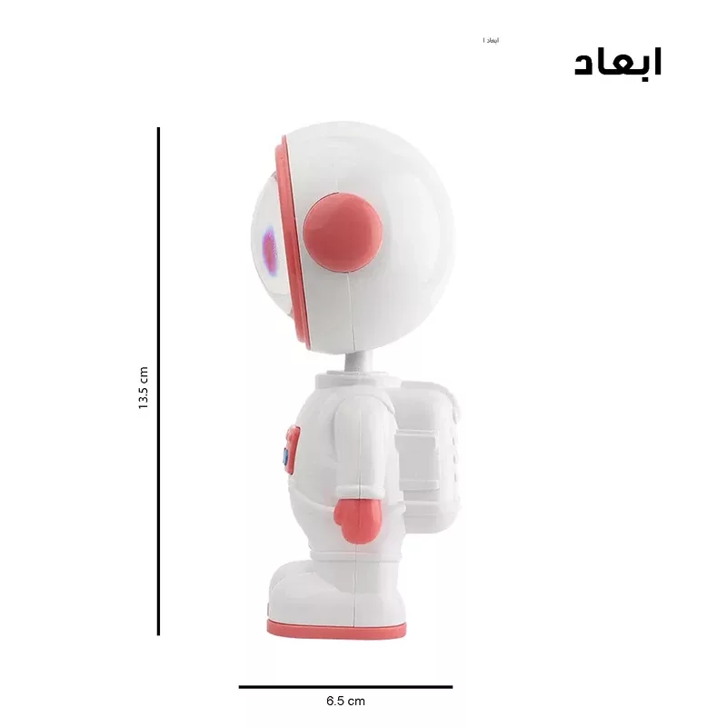 چراغ خواب کودک مدل فضانورد شارژی کد RGB-8106